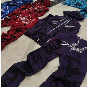 ชุดวอร์มพิมพ์ลาย รุ่นใหม่ ปี 2026 ทรงปกติ ใส่สบาย ระบายอากาศได้ดี เป็นมิตรกับสิ่งแวดล้อม น้ำหนัก 220 กรัม สำหรับผู้ชาย ไซส์ใหญ่ แบบ unisex - Product Image 2