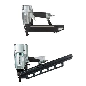 Agrafeuse en aluminium et cloueur pneumatique pour charpente, pour meubles et clous en bobine pour palettes, avec fonction de décoration, personnalisable OEM - Product Image 1