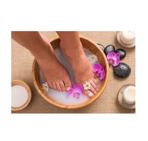 ชามสปาเท้าทำจากไม้สำหรับใช้ในครัวเรือนชามนวดไม้สำหรับทำเล็บมือ - Product Image 3