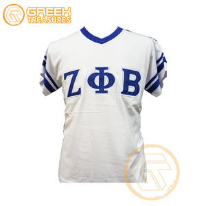 T-shirt en coton personnalisé de haute qualité Zeta Phi Beta, vêtements de sororité, vêtements de fraternité pour femmes, respirant pour toutes les saisons - Product Image 2