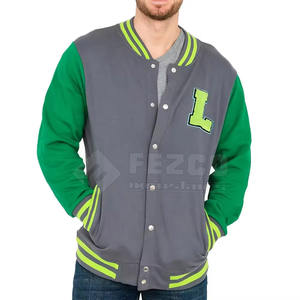 Mélange de la fonction d'une veste d'hiver avec une apparence élégante Veste Letterman chaude pour hommes - Product Image 2