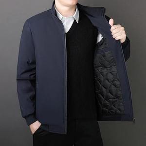 Veste Softshell Homme Manteau d'extérieur léger, coupe-vent, doublé et chaud, décontracté pour l'automne et l'hiver - Product Image 1