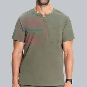 Infirmière médicale chirurgicale gommages uniforme Logo personnalisé gommages médicaux uniforme ensemble pour hommes - Product Image 2