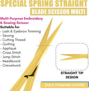 Ciseaux à cuticules russes professionnels à tête droite en acier inoxydable, outil de manucure, logo personnalisé, vente en gros - Product Image 4