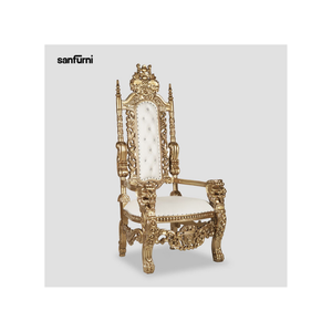 Chaise de trône design antique chaise de salle à manger meubles de maison pour salon hôtel villa appartement usine directe d'Indonésie - Product Image 1