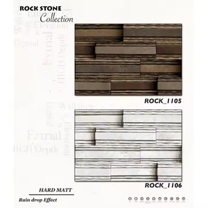 12x18 Outdoor Ceramic Tiles Look Like 30x45cm Real Colorful Stone Design Glossy Finish 300x450 mm Ceramic Wall Elevation Tiles - Product Image 2