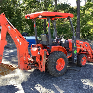 Tracteur à roues 90HP Kubota L47 Tractopelle populaire assez utilisé et neuf à vendre avec composants de base de Deutz Fahr Prix - Product Image 5