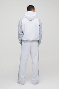 Sudaderas con Capucha y Logotipo Personalizado, Conjuntos Deportivos de Felpa para Hombre, Sudadera Informal con Hombros Caídos, Unisex, de Algodón, Secado Rápido, Ecológicas - Product Image 2