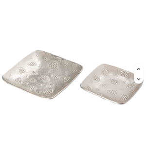 ถาดอลูมิเนียมหล่ออาหารรูปทรงสี่เหลี่ยมดีไซน์ทันสมัยสำหรับบ้านและโรงแรมพร้อมชุบนิกเกิลสำหรับงานแต่งงานและงานเลี้ยง - Product Image 5