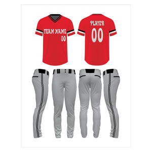Nueva Llegada de Conjuntos de Uniformes de Béisbol para Hombre, Estilo Moderno, Ropa Deportiva al por Mayor, Camisetas de Equipo Personalizadas y Conjuntos de Uniformes de Alta Calidad - Product Image 6