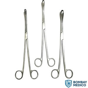 Pinces à ovules - Couleur argentée, non stériles, équipement de chirurgie abdominale de classe II par Bombay Medico - Product Image 2