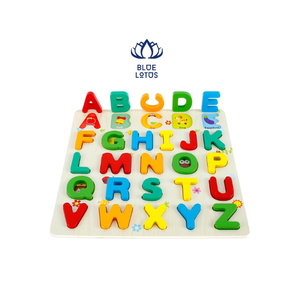 GEM COMPETITIVE PRICE Multicolor <b>wooden</b> <b>jigsaw</b> <b>puzzle</b> alphabet - Product Image 3
