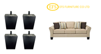 Premium Naturholz Sofa Bein Tischbein Stuhl Bein Essentials Stilvolles Design Hergestellt Cashew Kiefer Akazie für Küche Essen