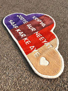 Cute Little Fresh Cloud Alfombra antideslizante Irregular 3D Tufted Alfombrillas de baño Kids Play Room Alfombra de dibujos animados para niños a precio de fábrica - Product Image 5