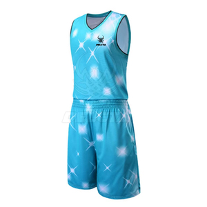 Outdoor Use Durable Material Basketball Uniform High Quality Customized Logo Basketball Uniform - Product Image 3