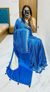 Nouveau semi gaji AJRrakh Gajji bandhej nouveau supar Lagdi pure Gajji Soft Silk - Product Image 4