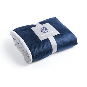Coral Fleece Sherpa Fleece Blanket for Custom Merchandising - Product Image 5