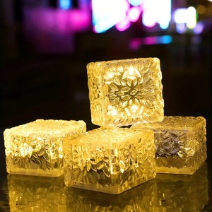 Lumières extérieures en brique Lumières <span class=keywords><strong>de</strong></span> voie d'Halloween Lampe <span class=keywords><strong>de</strong></span> sol solaire Lumière <span class=keywords><strong>de</strong></span> glaçon pour la fête <span class=keywords><strong>de</strong></span> Noël <span class=keywords><strong>de</strong></span> Thanksgiving - Product Image 4