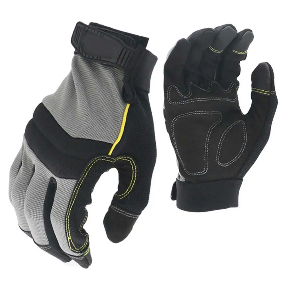 Wholesale Heavy Duty Mechanic Gloves Comfortable Cut Resistant Mechanic Gloves