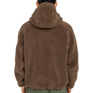 Men's <b>Sherpa</b> Fleece <b>Hoodie</b> Winter Customized High Quality Heavy Weight Street Wear Plus Size Embroidered 100% Cotton Wholesale - Product Image 6