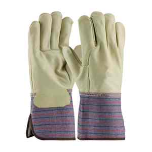 Protective Leather <b>Rigger</b> <b>Gloves</b> for Industrial Work Heavy Duty Abrasion Resistant Build Ideal for Safety and Construction Tasks - Product Image 4