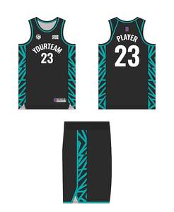 Uniformes de baloncesto sin mangas de talla grande transpirable personalizados profesionales para adultos con combinación de colores deportivos - Product Image 2