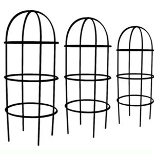 Décoration de jardin Cadre de support pour plantes grimpantes Treillis métallique Obélisque de jardin Plantes Treillis métallique Artisanat - Product Image 1