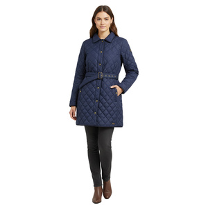 Chaqueta de Invierno Acolchada para Mujer, Estilo Moderno y Sencillo, Transpirable, Corte Regular, Sensación Cómoda, Líneas Limpias, Aspecto Contemporáneo - Product Image 2
