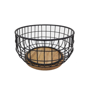 Unique Design Metal and Iron Rectangle Shape <b>Basket</b> Wholesale Bulk Simple Design High Quality for <b>Storage</b> Fruit Customized - Product Image 3