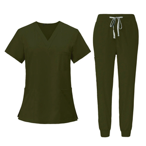 Conjunto de Uniformes Médicos para Hombre, Más Vendidos, para Hospital, Doctor, Parte Superior y Pantalones con Múltiples Bolsillos - Product Image 4