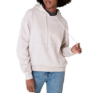 Sudadera con Capucha de Punto Personalizada para Mujer, Invierno, Ecológica, 100% Algodón, con Insignia Frontal - Product Image 5