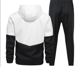 Nouvel ensemble de survêtement décontracté pour homme 2025 – Ensemble deux pièces en molleton pour jogging, pantalon et veste couleur unie, chaud pour l'hiver – Vente en gros - Product Image 2