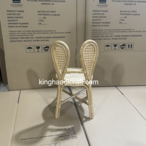 Silla Infantil de Ratán Tejida a Mano para Alquiler en Eventos, Bodas, Fiestas, Cumpleaños, Estudio de Fotografía, Venta al Por Mayor - Product Image 6