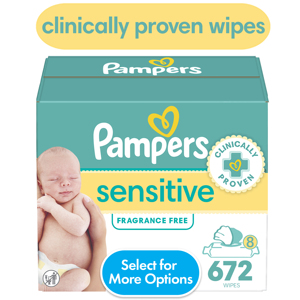 Pampers ผ้าอ้อมเด็กที่มีความละเอียดอ่อนวัสดุไม้ไผ่ขนาด XXL ขนาด8แพ็คผ้าเช็ด672กันรั่วสำหรับเด็กและผู้ใหญ่