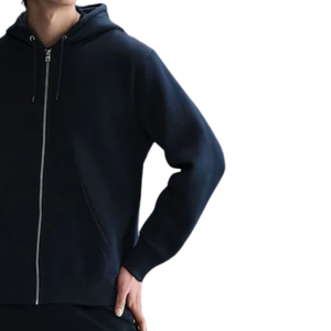 Sweat-shirt à capuche zippé pour homme, en molleton de coton, chaud, décontracté, uni, à manches longues, streetwear, mode, vente en gros personnalisée - Product Image 5