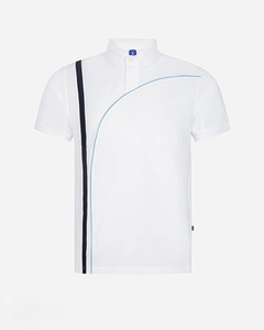 High Quality <b>Men's</b> for Polo <b>Shirt</b> Comfortable Daily Wear with Breathable Stripe Detail Solid Pattern Wholesale Clothing Sale - Product Image 6