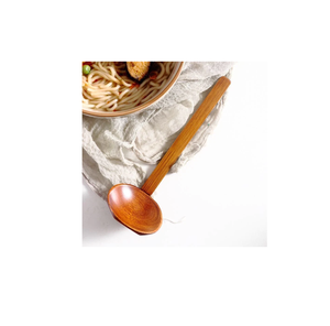 Cuchara de sopa de madera única, mango de cucharón, accesorios de cocina, utensilios de cocina, herramientas al mejor precio - Product Image 2