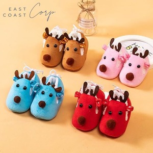 Bottes d'hiver mignonnes pour nourrissons et tout-petits chaussures de marche antidérapantes premières bottines chaudes avec polaire pour garçons et filles - Product Image 4