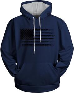 Vente en gros de qualité transfert de chaleur imprimé lourd 100% coton coupe régulière pour hommes impression personnalisée écologique coupe-vent de luxe - Product Image 3