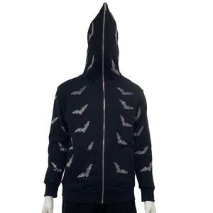 Sudaderas con cremallera facial para hombre, sudaderas con capucha personalizadas de alta calidad para hombre, estampado a granel de lana sólida con cremallera completa, Sudadera con capucha de alta calidad, último diseño - Product Image 3