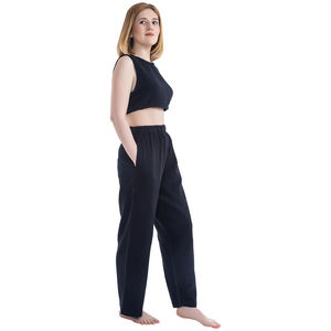 ชุดเซ็ตเสื้อครอปและกางเกงขาสั้นผ้าฝ้ายขายส่ง Myra ชุดเซ็ตกางเกงขาสั้นสั่งทำสำหรับผู้หญิงจากตุรกี - Product Image 2