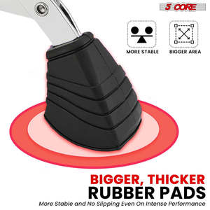 5 Core <b>Drum</b> Throne 4 Padded Guitar Stool Drummer Chair Adjustable Musician Seat - Product Image 6