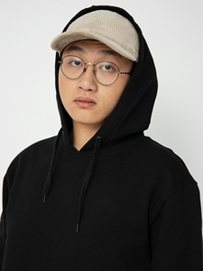 100% Premium haute qualité coton hiver pull à capuche pour hommes personnalisé broderie impression épaisse bouffée personnalisé uni coton blanc - Product Image 5