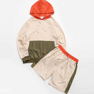 Nouvel ensemble de survêtement pour garçons 2022, design personnalisé, sweat-shirt à capuche et short en polyester, antibactérien, séchage rapide, hiver - Product Image 1