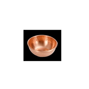 Cuenco de cobre de calidad sólida Color oro rosa 100% Cuenco de servicio de cobre de estilo antiguo hecho a mano de alta calidad a bajo precio - Product Image 2