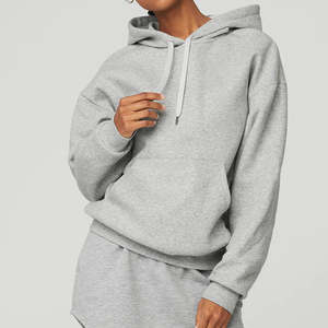 เสื้อฮู้ดสวมหัวธรรมดาสำหรับผู้หญิงเสื้อมีฮู้ดลำลองเสื้อฮู้ดดี้ระบายความร้อนปรับแต่งได้ดีที่สุด - Product Image 6