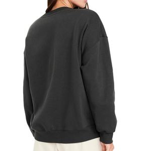 Sudadera para mujer elegante con Material suave liso holgado cómodo secado rápido Casual ropa de calle sudadera para mujer 2026 - Product Image 3
