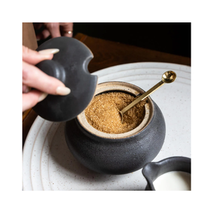 Cuillère en laiton doré Mini cuillère à crème glacée à dessert en acier inoxydable mini cuillère à manche court pour la vente - Product Image 1