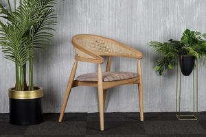 Silla moderna europea de madera, elegante solución de asiento apilable para oficina, hotel y hogar - Product Image 4