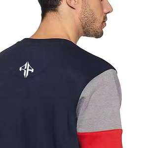 Top New Trending Sudadera de hombre de alta calidad 100% algodón Patrón sólido Logotipo propio Alto O, Cuello por ATLANTIC - Product Image 5